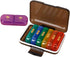 Weekly Pill Organizer Small Medicine Case with Multi-Grid Compartments, Portable Travel Pill