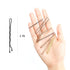 HOYOLS Black Premium Bobby Pin, 100 Count, 2 Inch Secure Hold Hair Styling Pins for Thick Hair