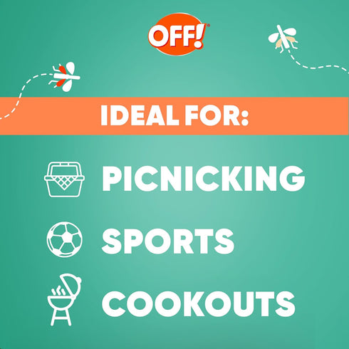 OFF! Family Care Insect & Mosquito Repellent, Bug Spray with 15% DEET, Protects Against Mosquitoes, 4 Oz, 2 Count