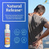 Natural Release Muscle & Joint Gel for Humans - Relief for Sore Back, Knees, Hips, Muscle Stress, Night Cramps, Aches, Strains, Discomfort - Fast Acting, Menthol Free (4 oz)