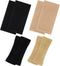 4 Pairs Slimming Arm Shaper and Thigh Slimmers Set - Elastic Compression Arm Shapers and Thigh Wraps for Women