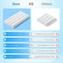 Aligner Chewies for Invisalign, 4-Pack Extended Length Orthodontic Chompers for Braces, Aligners, Retainers