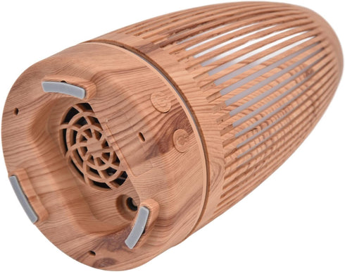 Locadence 100 200ml 7 to Aromatherapy Essential Oil Diffuser, USB Rechargeable LED Colors Wood Grain Humidifier