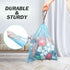 JOYEUX 4 Gallon Small Trash Bags - No-Tearing Drawstring Garbage Bags for Bathroom Kitchen, 60 Count