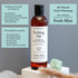 SpaRoom Ayurveda Pulling Oil Mouthwash and Tongue Scraper, Coconut Oil and 7 Essential Oils, 8 Fl. Oz
