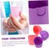 Ipetboom 10pcs Portable Microwave Cleaning Holder for Cups High-Temperature Resistant Storage Box for Personal Items