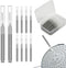 40pcs Tiny Shower Head Nozzle Cleaning Brushes, Multifunctional Mini Tools for Small Hole Shower Head (Gray)