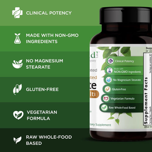 EMERALD LABS Complete 1-Daily Multi - Multivitamin for Men & Women with Vitamin C, 60 Vegetable Capsules