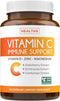 Immune Support Supplement with Elderberry, Vitamin C, Zinc, D, Magnesium, Echinacea, Cordyceps - 120 Vegetarian Capsules