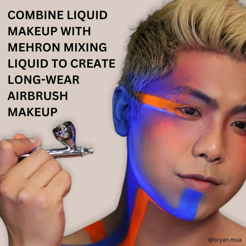 Mehron Makeup Liquid Makeup - Face Paint and Body Paint, Air Brush Compatible, 4.5 oz (MOONLIGHT WHITE)