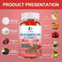 (2 Pack) Sugar Free Magnesium Glycinate Gummies - 500mg Magnesium with Sleep & Calm Support, 120 Raspberry Gummies