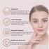 Rose Quartz Gua Sha Comb Massage Tool, Unique Comb Edge Gua Sha Board for SPA & Acupuncture Therapy, Heart Shape