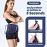 Back Ice Pack for Lower Back Pain with Compression Air Pump, Lumbar Support Brace with Hot Cold Therapy Gel Pack for