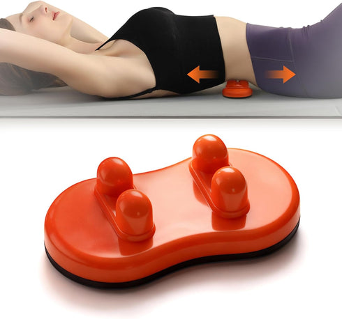 Manual Back Massager, Trigger Point Massage Tool for Neck, Shoulder, Back, Pelvis