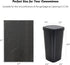 Mini Trash Bags 10 Rolls (200 Counts) - 0.5 Gallon/2 Liter Leak-Proof Bags for Car, Desktop & Small Trash Cans