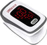 Fingertip Pulse Oximeter, Blood Oxygen Saturation Monitor, Portable Digital Reading, Batteries and Carry Case Included