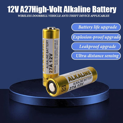 27A 12V Alkaline Batteries A27S MN27 L828 A27 12Volts Battery (5PCS)