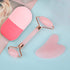 Facial Skincare Ice Roller Mold, Ice Roller for Face and Eye, Beauty Cube for Skin Brightening, Pink Set