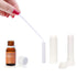 Essential Oil Aromatherapy Blank Plastic Tubes, Includes 24 Tubes + 36 Wicks + 2 Droppers + 1 Tweezers
