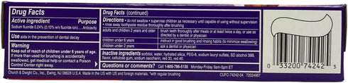 CLOSE-UP Anti-Cavity Fluoride Toothpaste Freshening Gel - Ultra Cinnamon Flavor Blast, 4.0 oz, 2-Pack