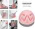 Suction Fascia Ball, Round Shape Suction Balls Massager, Portable Soft Silicone Fascia Massage Ball for Reducing Back