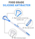 AKOAK 3 Pcs Tongue Scraper Cleaner - Professional Oral Care Tool for Adults and Children to Reduce Bad Breath