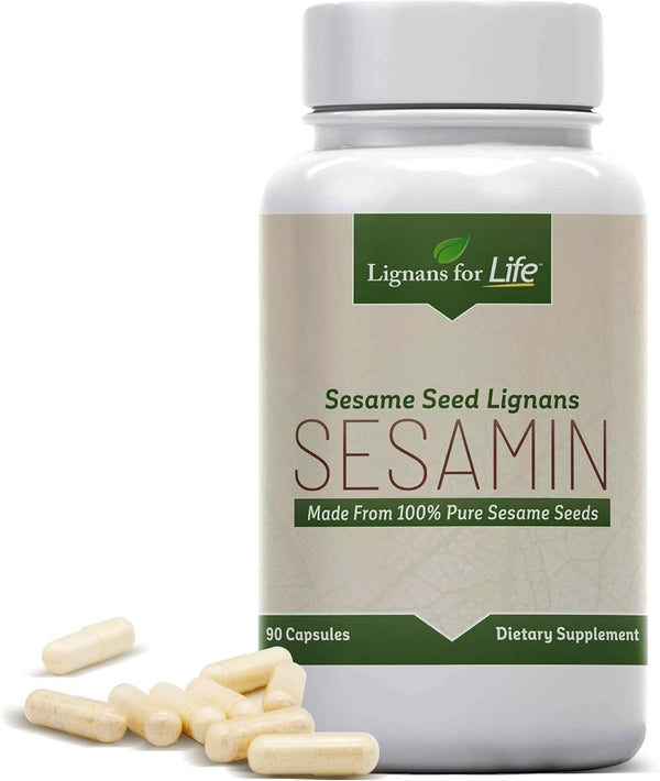 Lignans For Life Sesame Extract, 540 mg, Liver Health and Immune Support, 90 Capsules