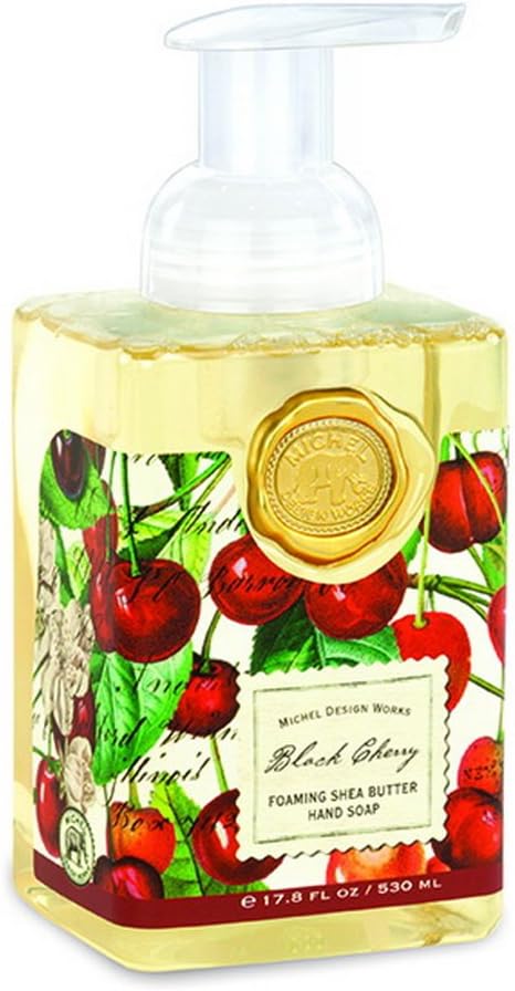 Michel Design Works Foaming Hand Soap, 17.8-Ounce, Black Cherry