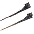 Marycrafts Owl Horn Hair Stick, Handmade Hair Accessories, Hair Pin, Set of 2 Pcs, Black Hairstick