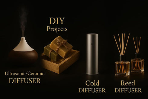 Royal Domestic 4oz Luxury Hotel Scent Diffuser Oil Sandalwood Long Lasting Fragrance for Home, Spa & Office