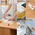 White Silicone Squeegee with Hanging Hole, Flexible Water Blade for Cleaning Kitchen Countertops, Bathroom Mirrors, 2PCS