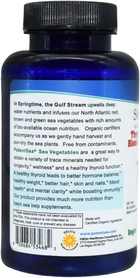 Sea Vegetables - 540mg - 90 Capsules