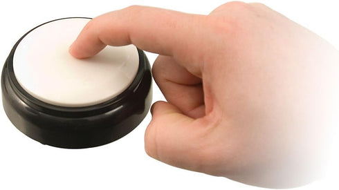 Talking Large Button Alarm Clock - Telling Time and Date for Elderly, Impaired Sight or Blind Users