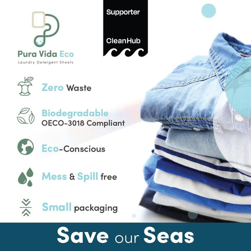 Laundry Detergent Sheets, 30 Sheets, Unscented, Ideal for Travel, Baby Clothes, Compact, Eco-Friendly Solution