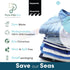 Laundry Detergent Sheets, 30 Sheets, Unscented, Ideal for Travel, Baby Clothes, Compact, Eco-Friendly Solution