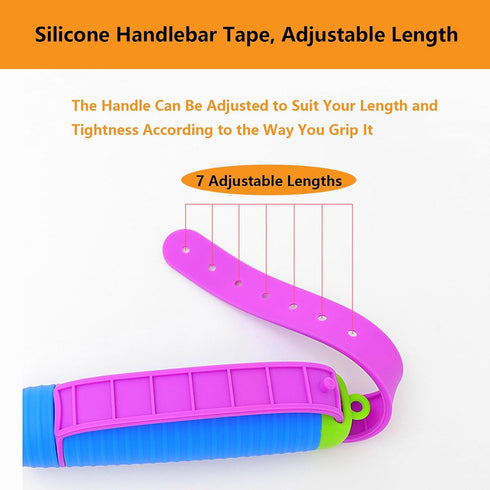 JHNGYJY 360 Adaptive Utensils for Arthritis, Parkinsons & Hand Tremors Rotating Weighted Fork and Spoon with Adjustable