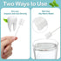 200 Pieces Baby Tongue Cleaner, Disposable Infant Oral Cleaner with Finger Toothbrush for Dental Care