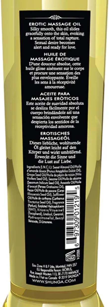 Shunga 240 ml Massage Oil Seduction