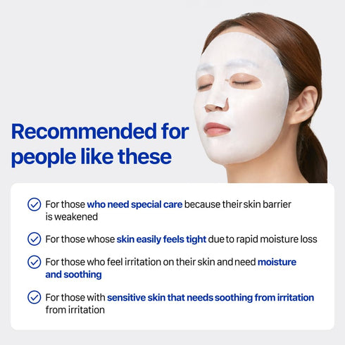 Real Barrier Extreme Cream Face Mask x 10ea - Skin Barrier Repair, Moisturizing Relief for Dry Skin, K-Beauty Facial