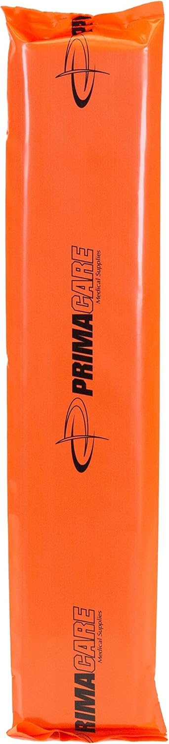 Primacare IS-5116 Padded Wood Splint with Vinyl Casing, Universal Waterproof Medical Splints, 16"