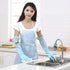 RARITYUS Household Kitchen Cleaning Gloves - Waterproof Cotton Lined Dishwashing Non-Slip Long Cuff Gloves