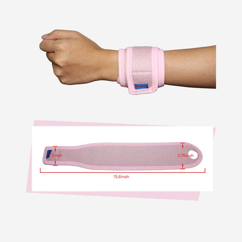 2Pack Version Profession Wrist Support, Adjustable Strap Reversible Wrist Brace for Sports Injury Recovery