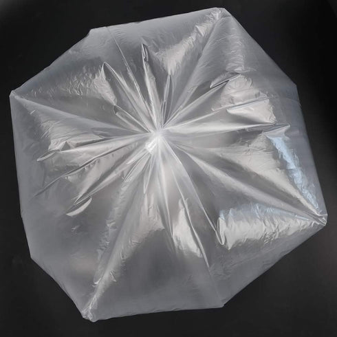 13 Gallon Kitchen Trash Bags, Clear Garbage Bags, 150 Counts
