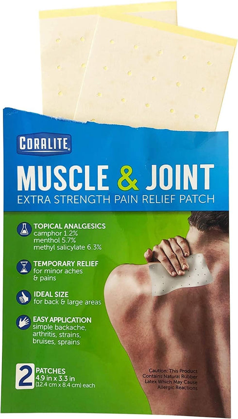 Great Lakes Wholesale 8070790155 2Ct Heat Pain Patch Health Products