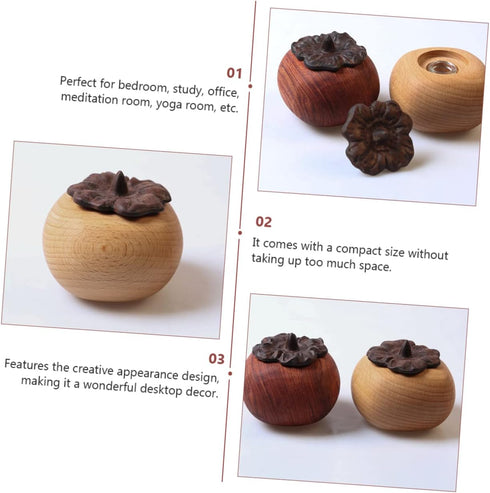 Ipetboom Essential Oil Diffuser Oils Scents Wooden Room Diffuser Easy to Operate Unique for Store Office Household