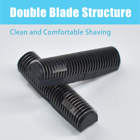 Replacement Foil and Cutters for BaBylissPRO Electric Shaver, Double Foil Shaver Replacement Head Compatible with FXFS2