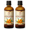 Sea Buckthorn Oil, 2pack of 2 x 3.4oz, Cold Pressed, Pure & Natural Carrier Oil for Hair, Face, Body Care