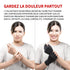 Copper Compression Arthritis Gloves, Best Copper Infused Fingerless Gloves for Pain Relief, 1 Pair