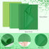 Sadaunbe 60 Sheets Mixed Green Tissue Paper for Packaging Gift Bags Decoration, Green Wrapping Tissue Paper Bulk for DIY Art Crafts Birthday Wedding Halloween, 14 X 20 Inch