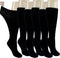 Ioryzek Bariatric Diabetic Socks for Men Women, Extra Wide Calf Non Binding Socks
